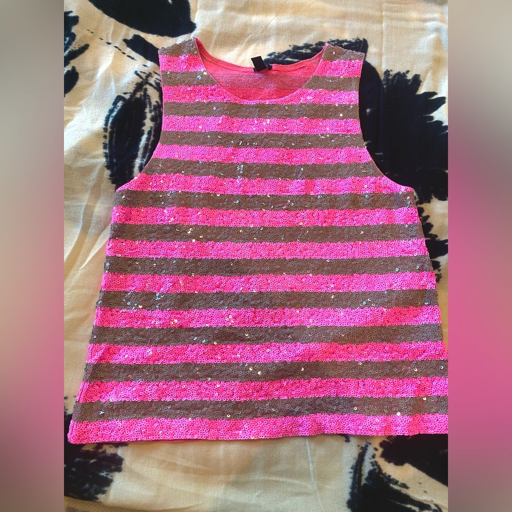 JCrew sequin Tank
